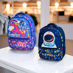 Unicorn & Space-Themed Backpack 16"