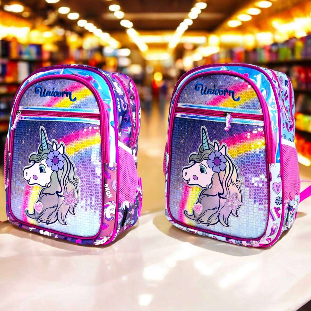 Unicorn Fantasy School Bag 18" Inch