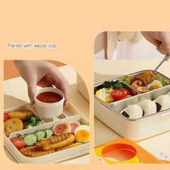 Unicorn đŚ Bento Lunch Box (Spill Free)(3 Compartment)