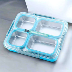 Urban Eats Bento Big Size Lunch Box (4 Compartment)(Leak Proof)