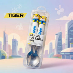 ZOOTOPIA Kids Spoon & Fork Set(1 Spoon & 1 Fork)