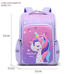 16" Korean Style Bagpack For 3-6 Grade Student