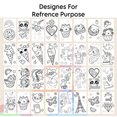 2 In 1 Colouring & Scratch Book For Kids