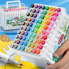 48 Piece Dual-Nip Sketch Markers