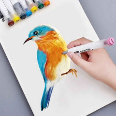 48 Piece Dual-Nip Sketch Markers