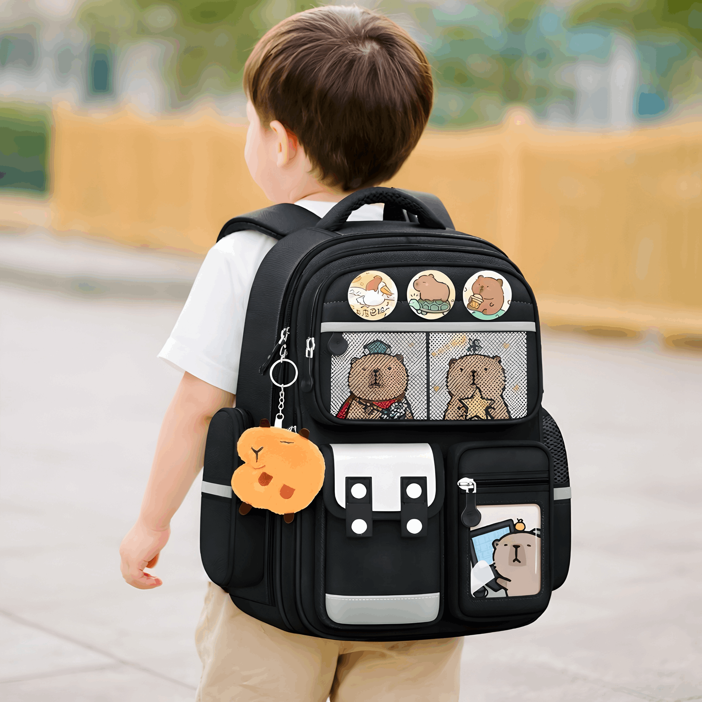 Kawaii Kids Bagpack 16 Inch (Accessories Included)