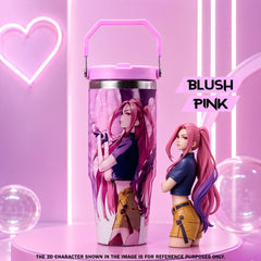K-Pop Print Insulated Tumbler 890ML