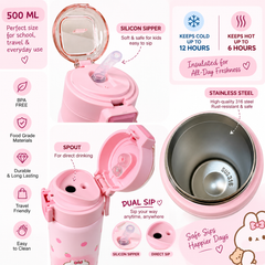 Kawaii Friends Insulated Bottle