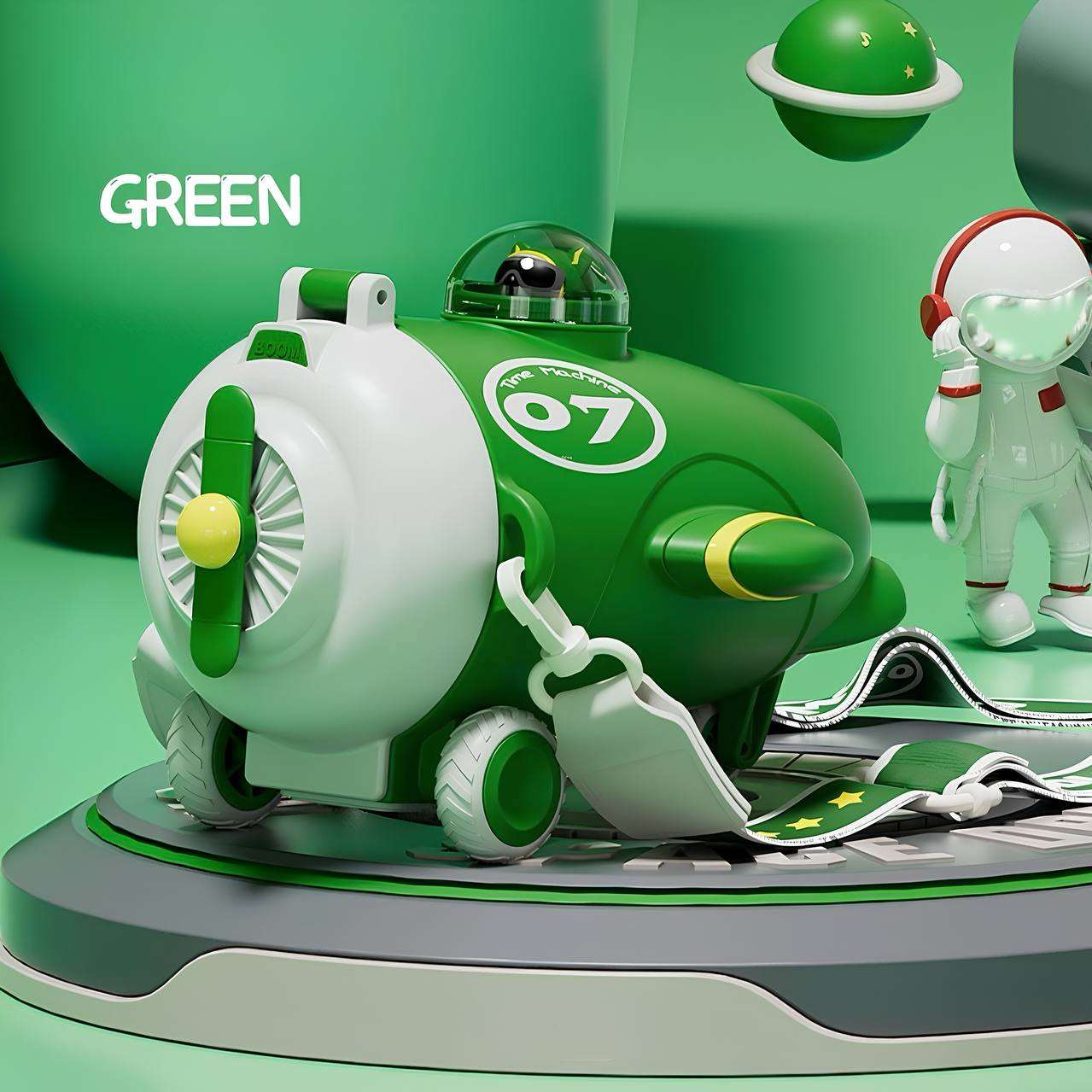 Airplane Tritan Water Bottle 550ML