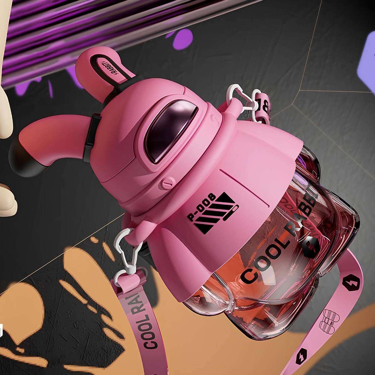 Space Rabbit Theme Tritan Bottle 600ML