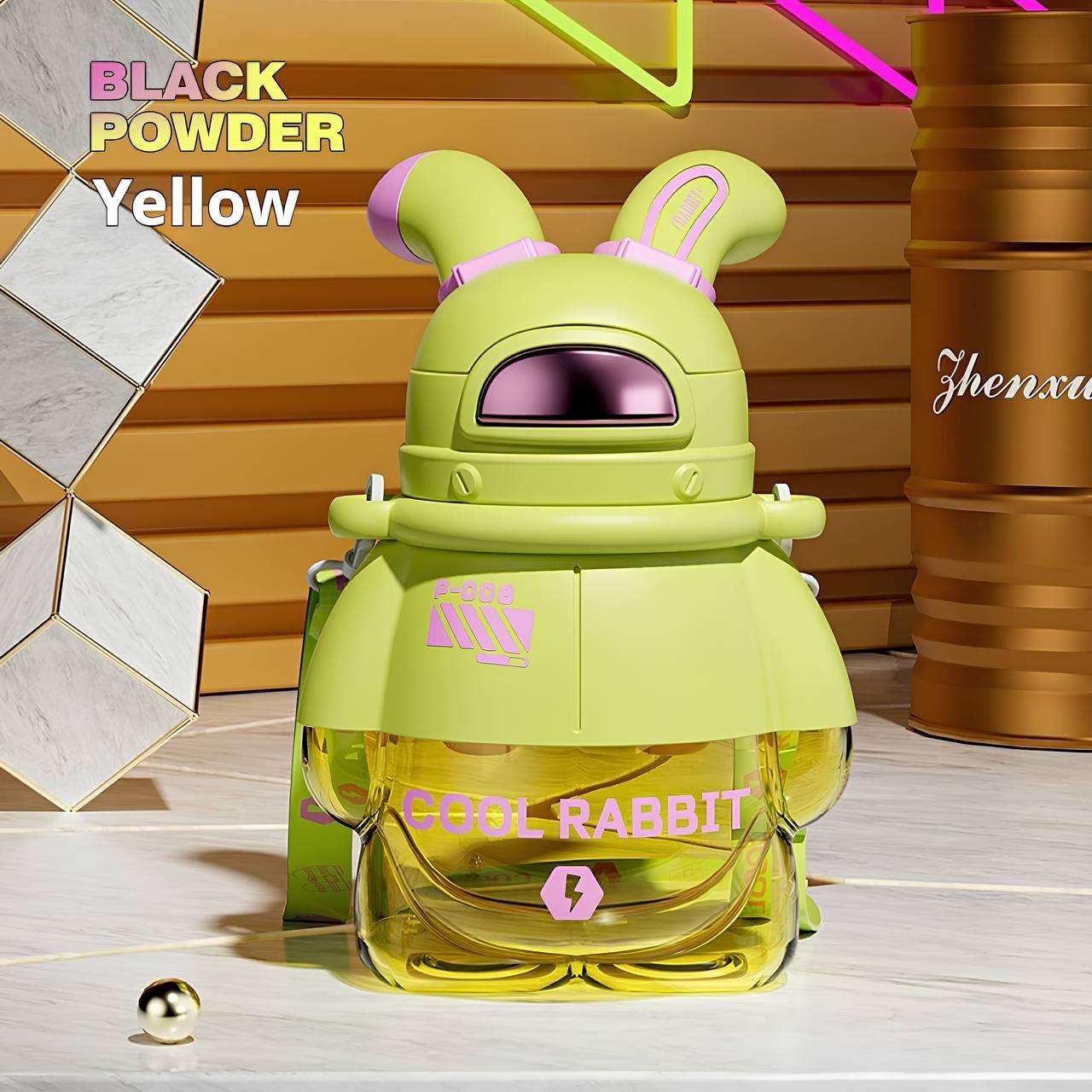 Space Rabbit Theme Tritan Bottle 600ML