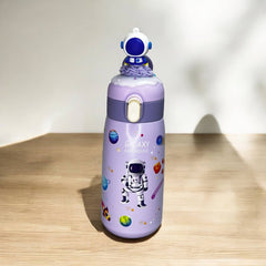 Astronaut Theme Stainless Steel Water Bottle