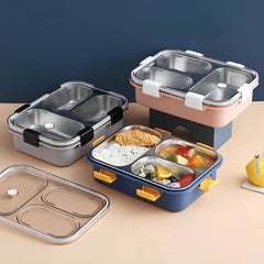 Bento Kids Lunch Box 900ML (Spill Free)(3 Compartment)