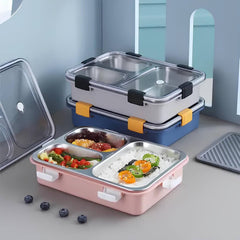 Bento Kids Lunch Box 900ML (Spill Free)(3 Compartment)