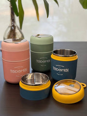 Bento Treat Lunch Box + Soup Bowl (Leak Proof)(2 Compartment)
