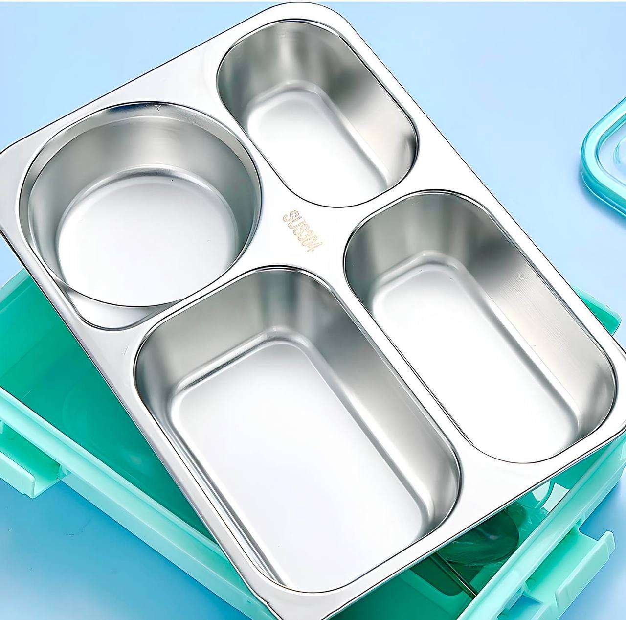 Bento Buddy Lunch Box (Spill Free)(4 Compartment)