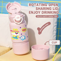 Bubble Meow Bottle – 500ML Dual Sip