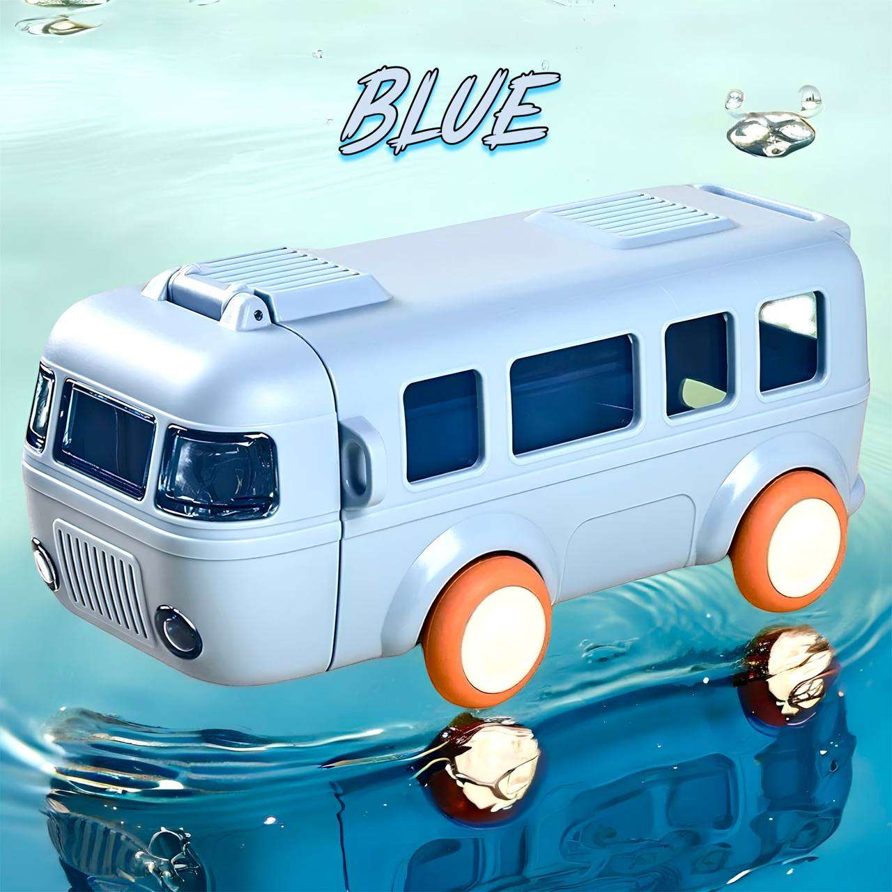 Bus Sipper Bottle with Shoulder Strap(Tritan)