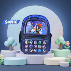 Cute Cartoon Theme 16 Inch Kids Backpack