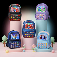 Cute Cartoon Theme 16 Inch Kids Backpack