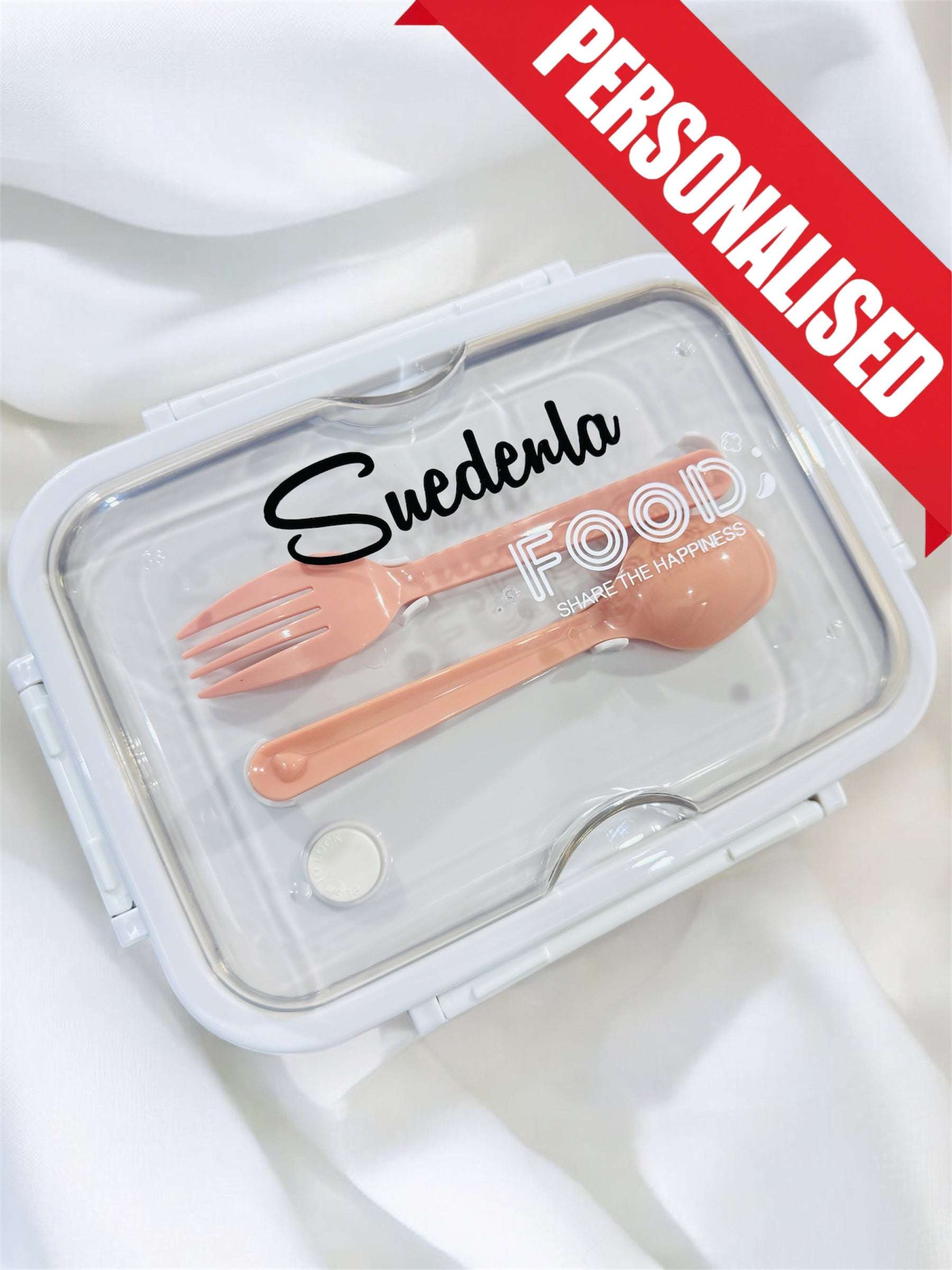 EcoBento Lunch Box (3 Compartment) (Spill Free)