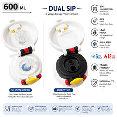 Disney Star Dual Sip Bottle 600 ML