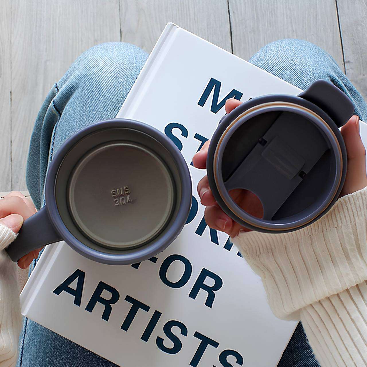 Espresso Coffee Mug Stainless Steel (500 ML)