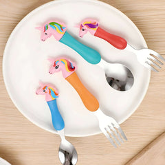 Unicorn Cutlery Set