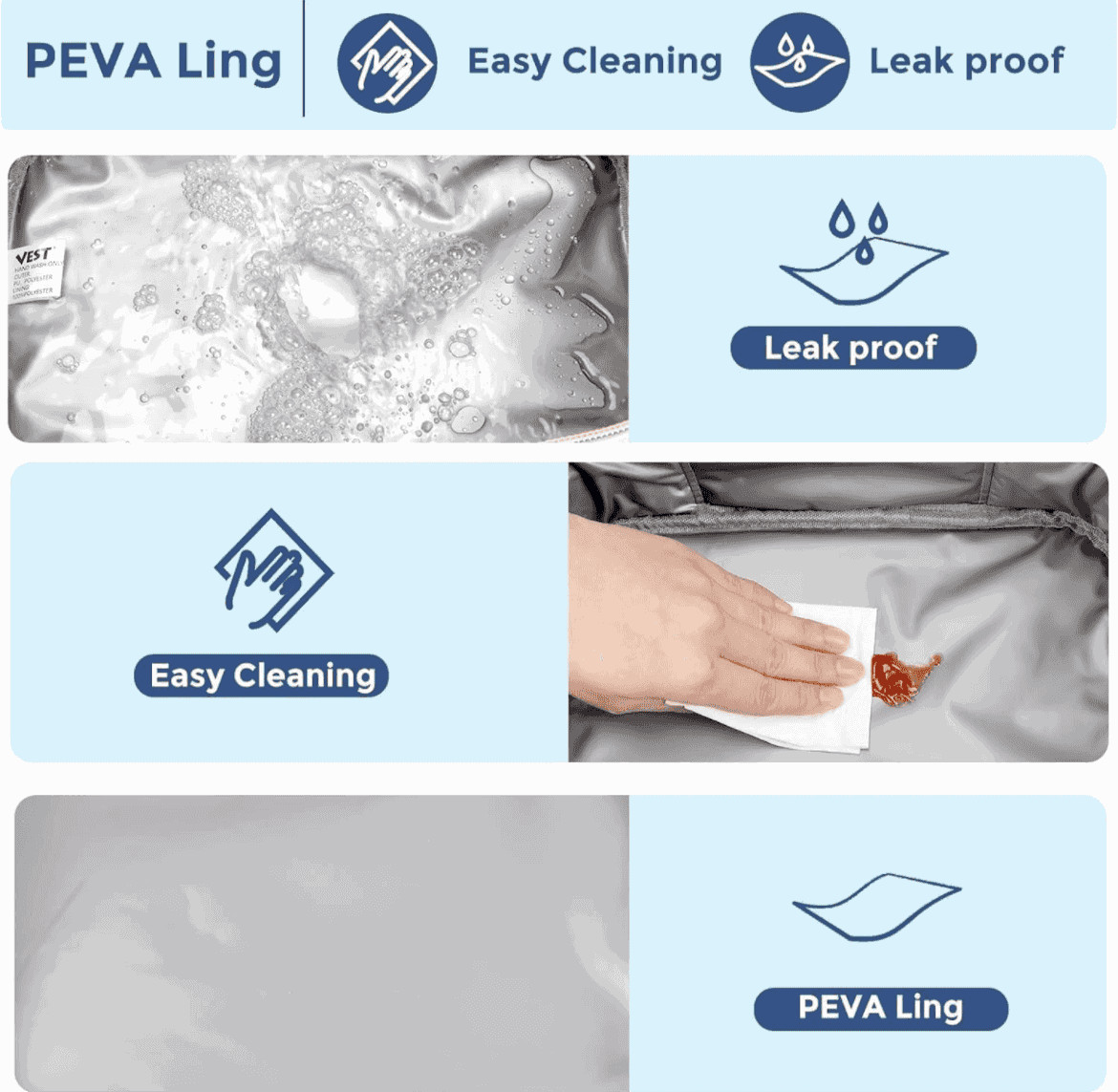 VEST Lunch Bag / Thermal Insulated for Girls /Boys