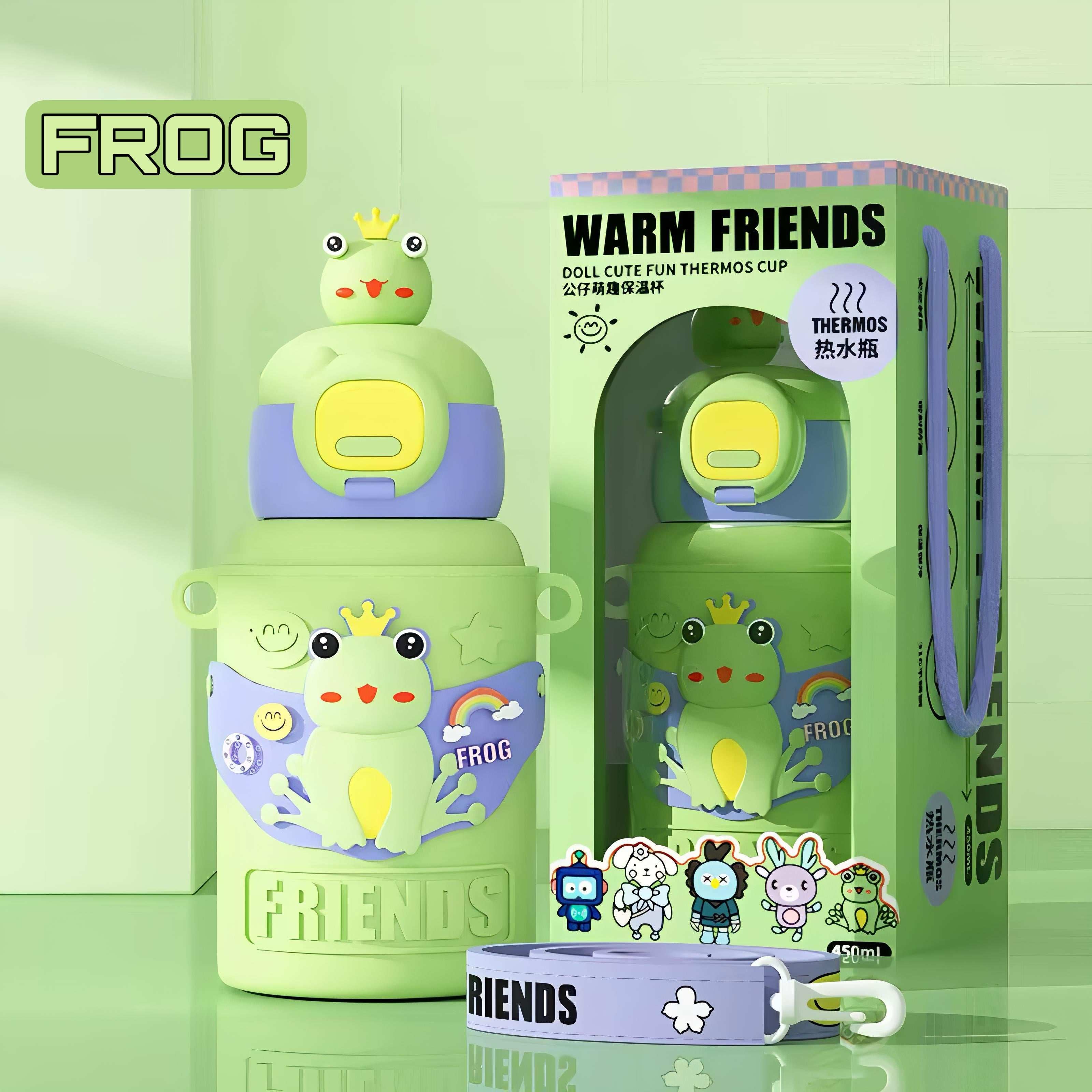 FRIENDS Stainless Steel Sipper Bottle - 500ML