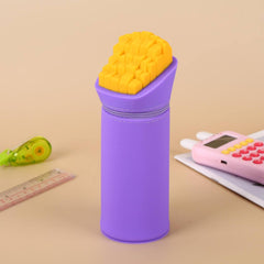 French Fries Silicone Pencil Case