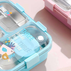 HappyBites Bento Lunch Box (3 Compartment)