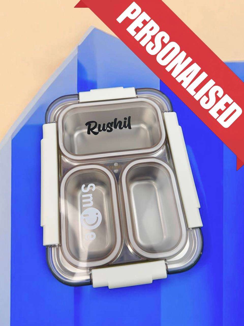 Bento Buffet Lunch box (Leak Proof)(3 Compartment)