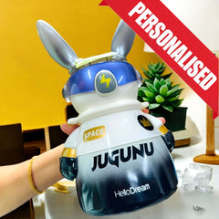 SpaceHero Sipper Bottle – 900 ML Stainless Steel 🐰🚀