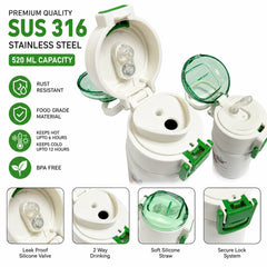 K-Pop Insulated Dual Sipper