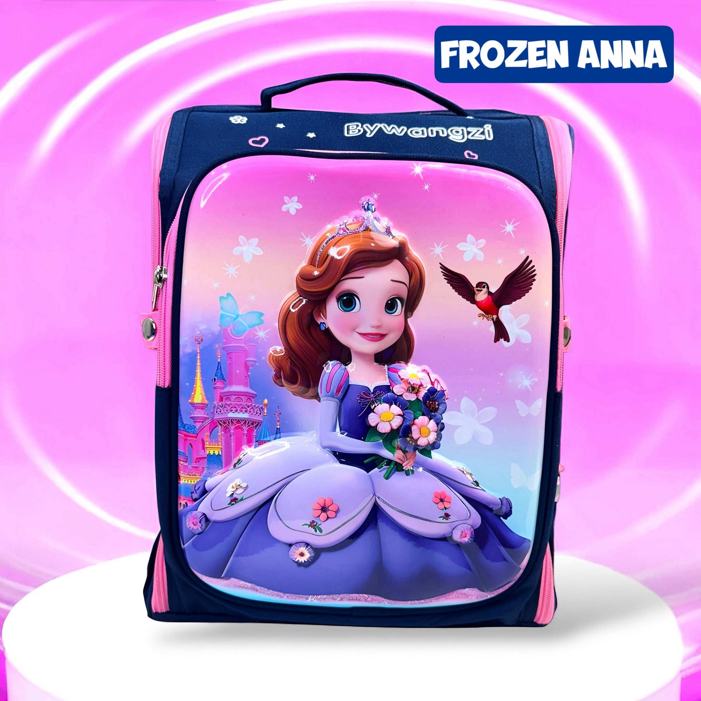 Kawaii 3D Korean Style – 16” Inch School Backpack (Grades 3-6)