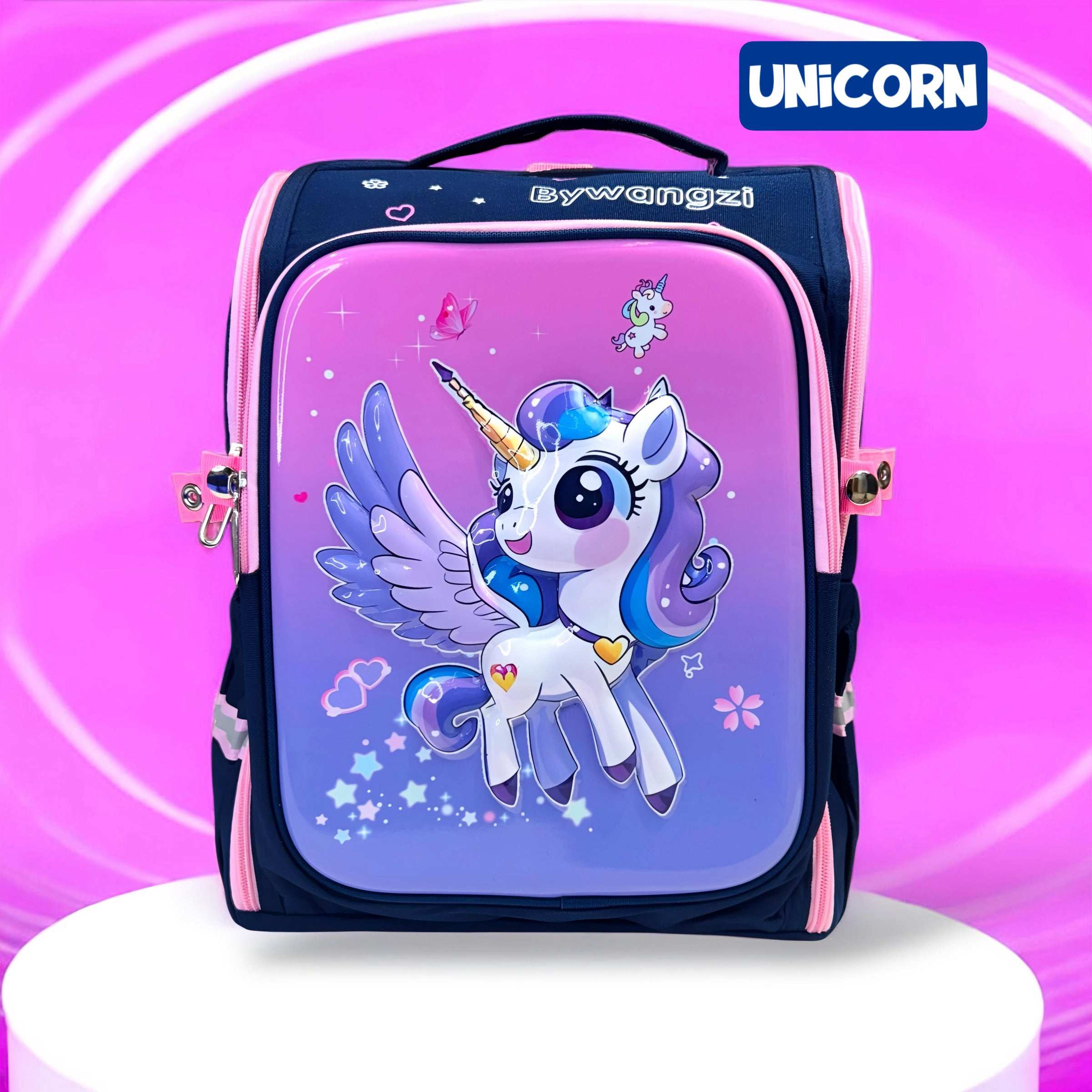 Kawaii 3D Korean Style – 16” Inch School Backpack (Grades 3-6)