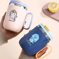 Kawaii Cups for Kids - Stainless steel (Straw Included)