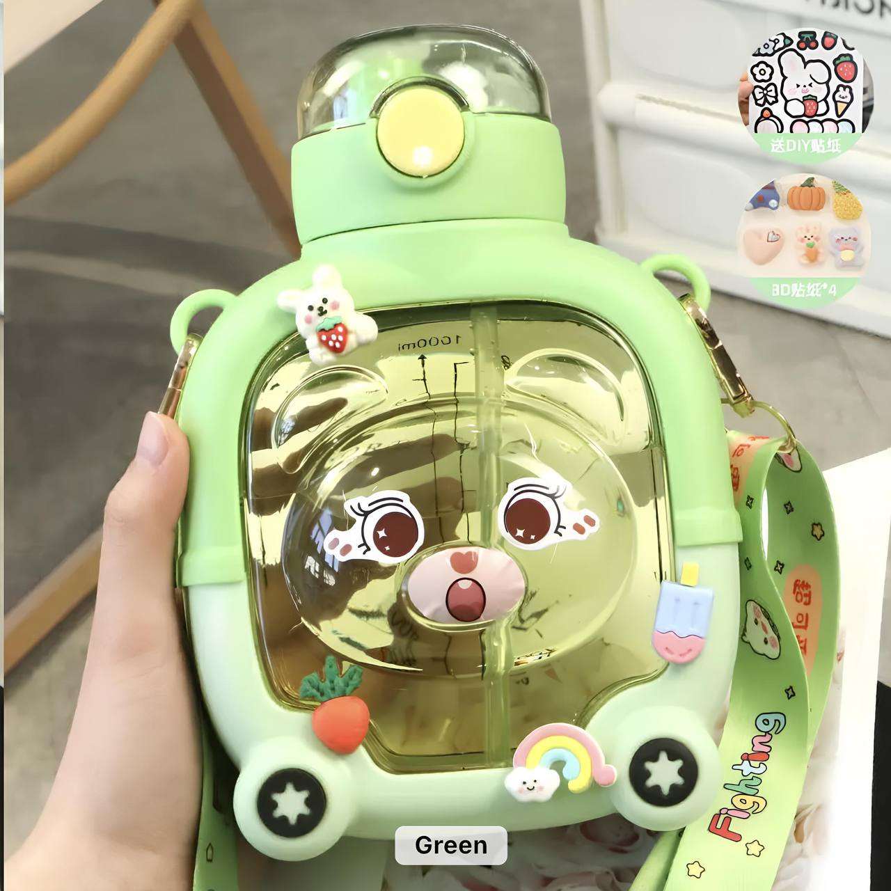 Kawaii Designer Water Bottle 1000 ML