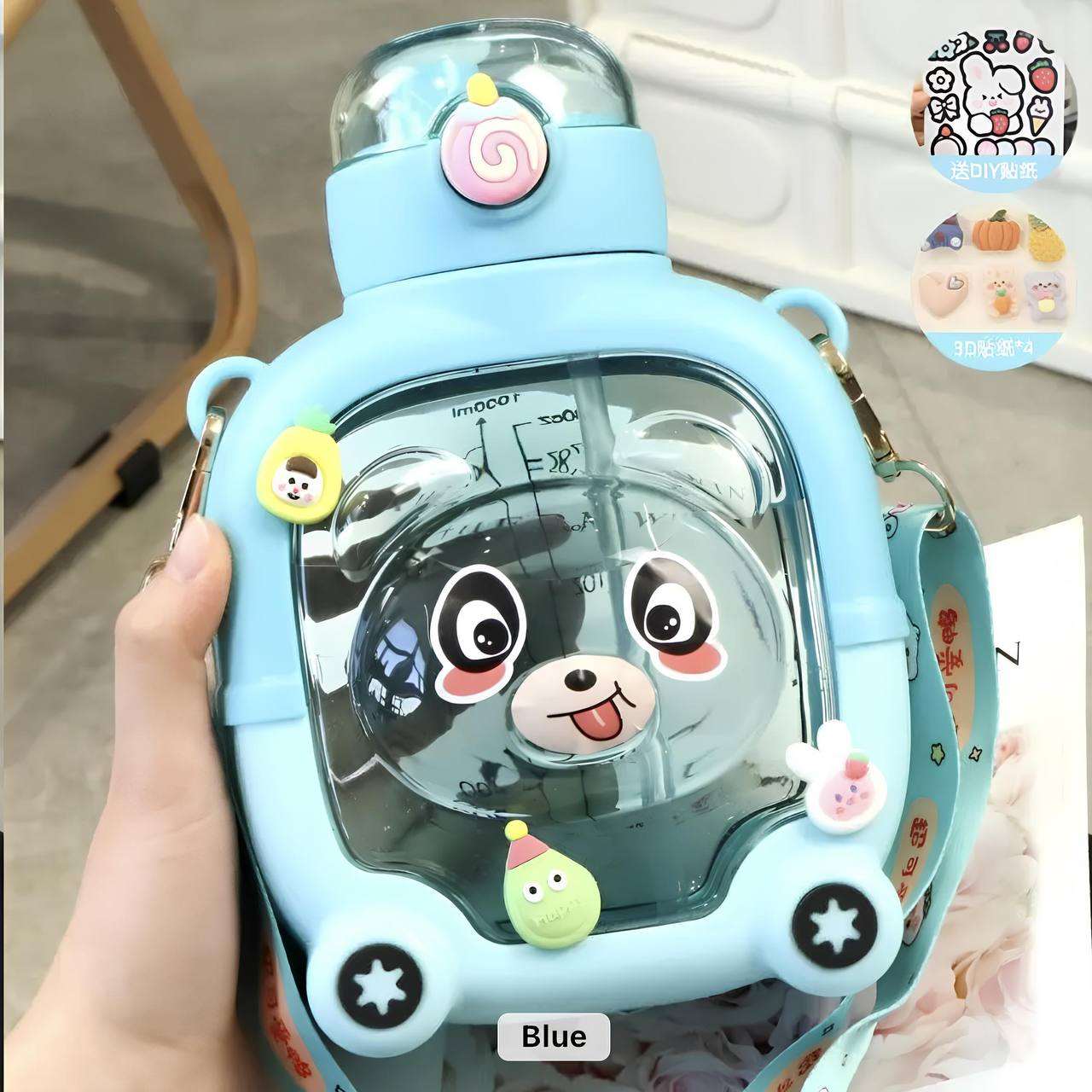 Kawaii Designer Water Bottle 1000 ML