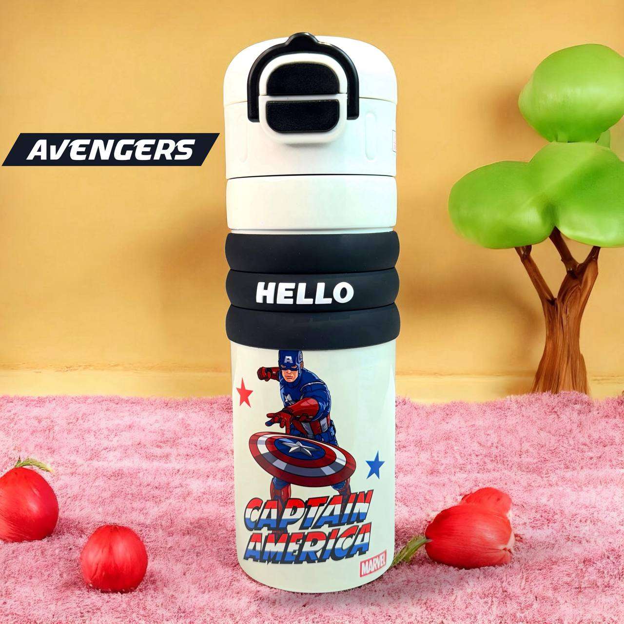 🌟 Kawaii Magical Sipper 🧃✨💖 – 520ML Stainless Steel Bottle