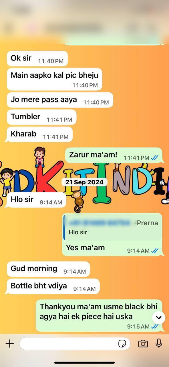 KidKitIndia customer review