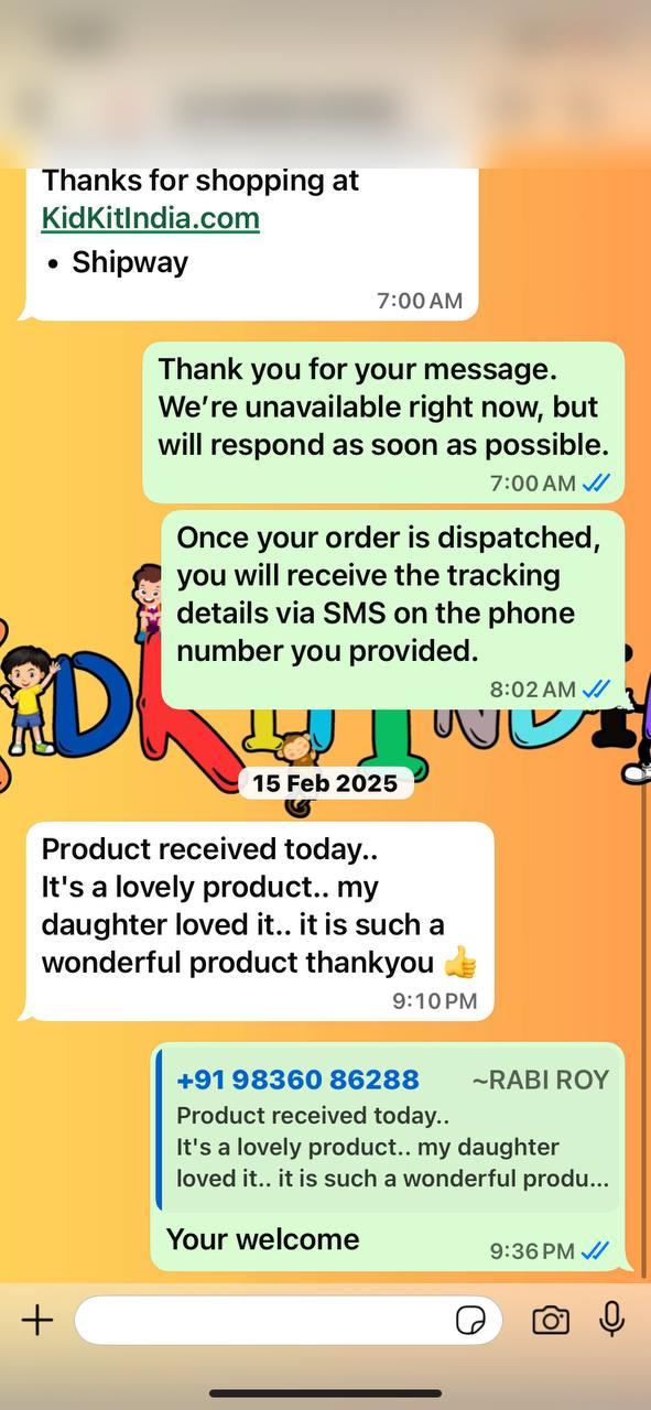 KidKitIndia customer review