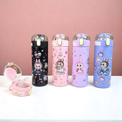 Kids Labubu Print Water Sipper Stainless Steel