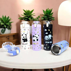 Kids Panda Print Water Sipper