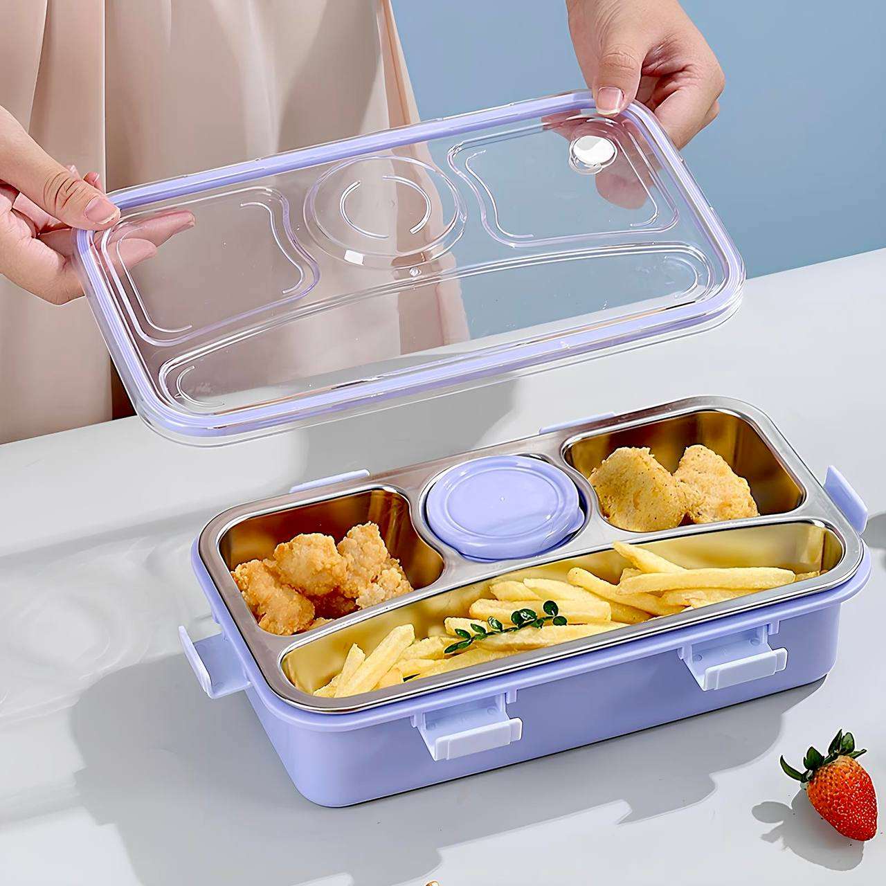 Koi Koi Kawaii Bento Lunch Box (4 Compartment)