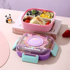 Magic Bento Box 🍱 (3 Compartment)