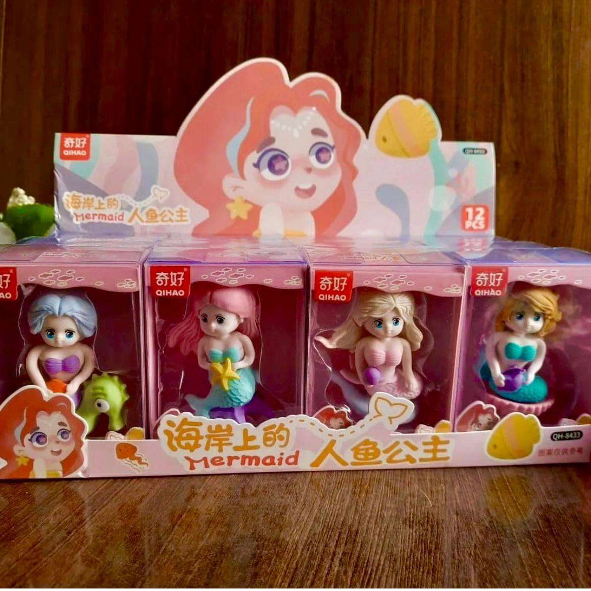 Mermaid Eraser For Girls - Single Piece