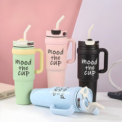 Mood ‘n Sip 🌈 Tumbler – 900ML 💧