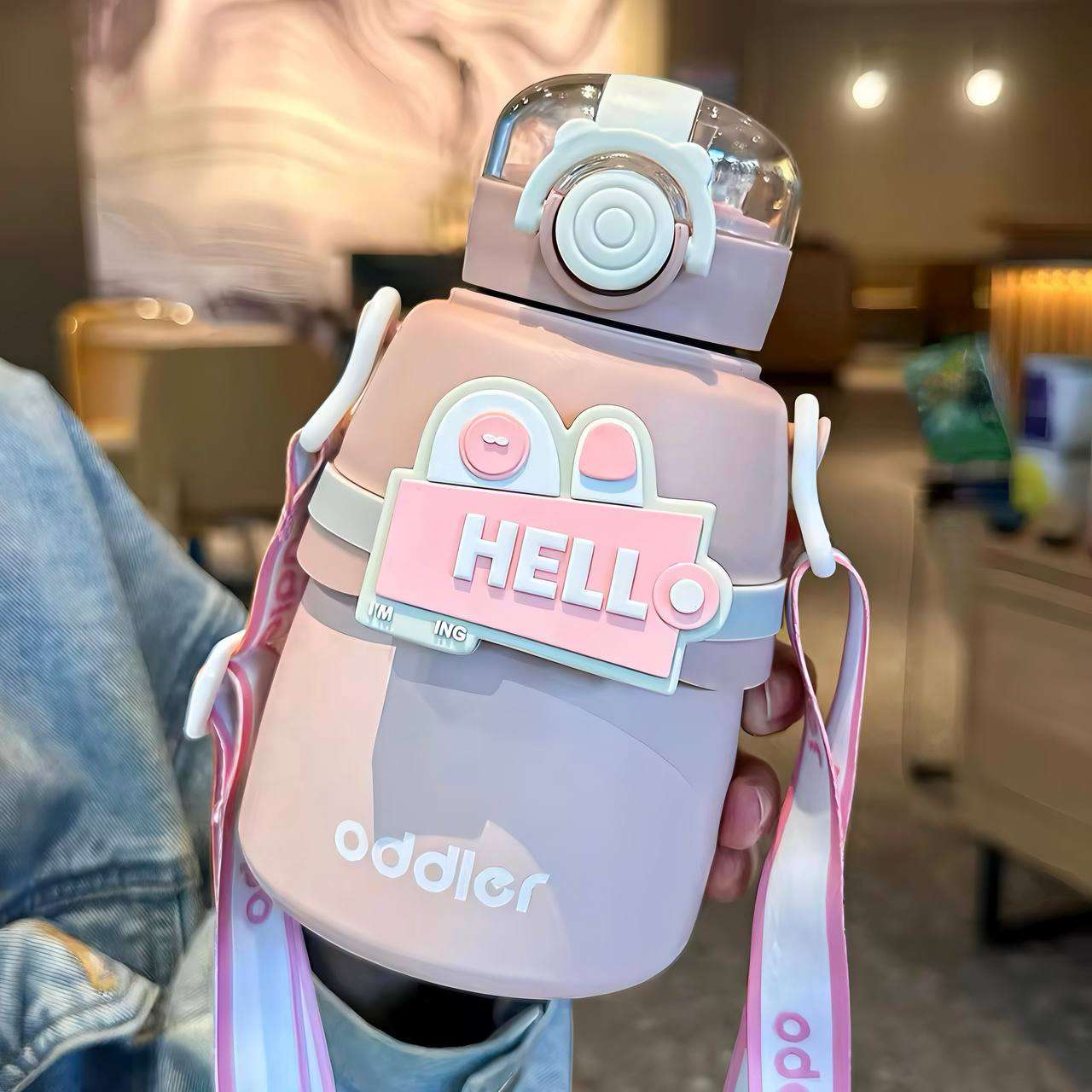 PikaSip Stainless Steel Water Bottle (500ML)